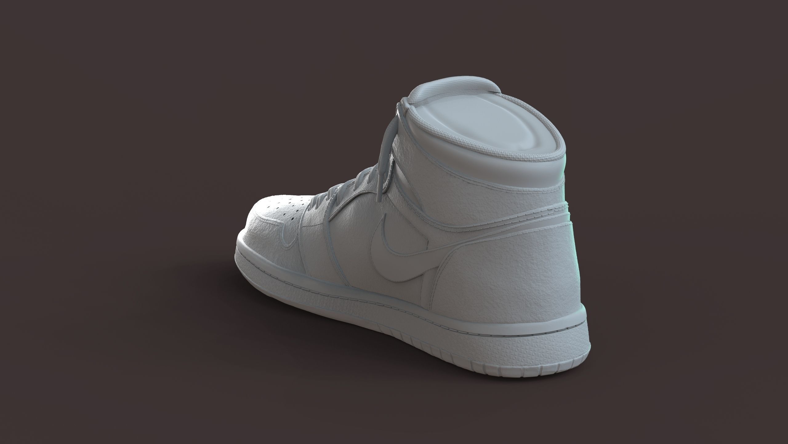 Spiderman Nike Jordan 3D print model_15