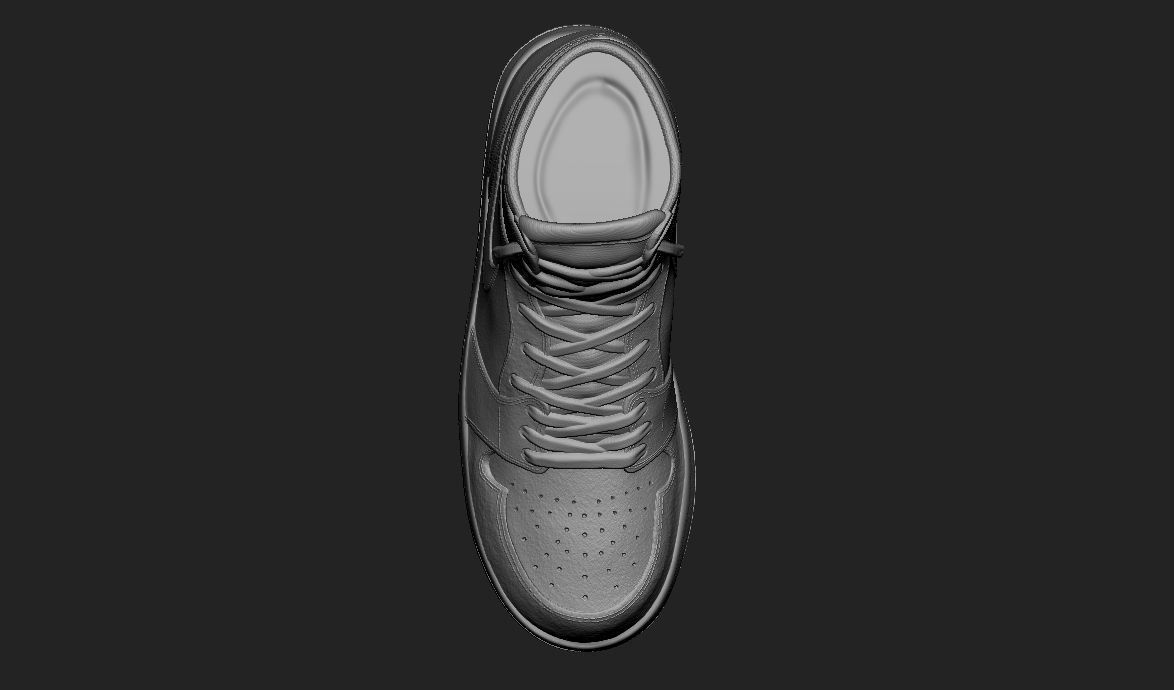 Spiderman Nike Jordan 3D print model_28