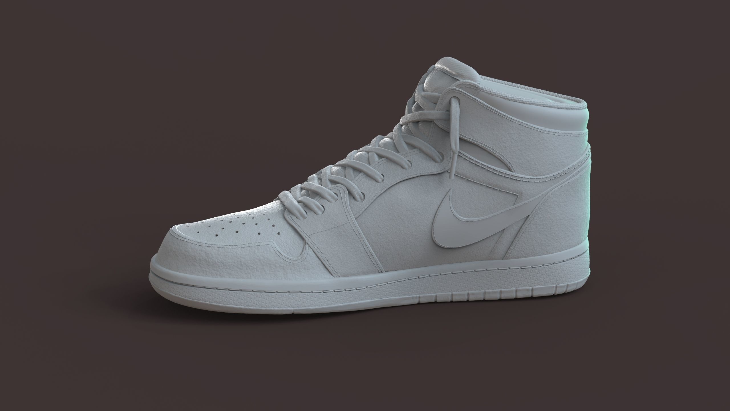 Spiderman Nike Jordan 3D print model_17