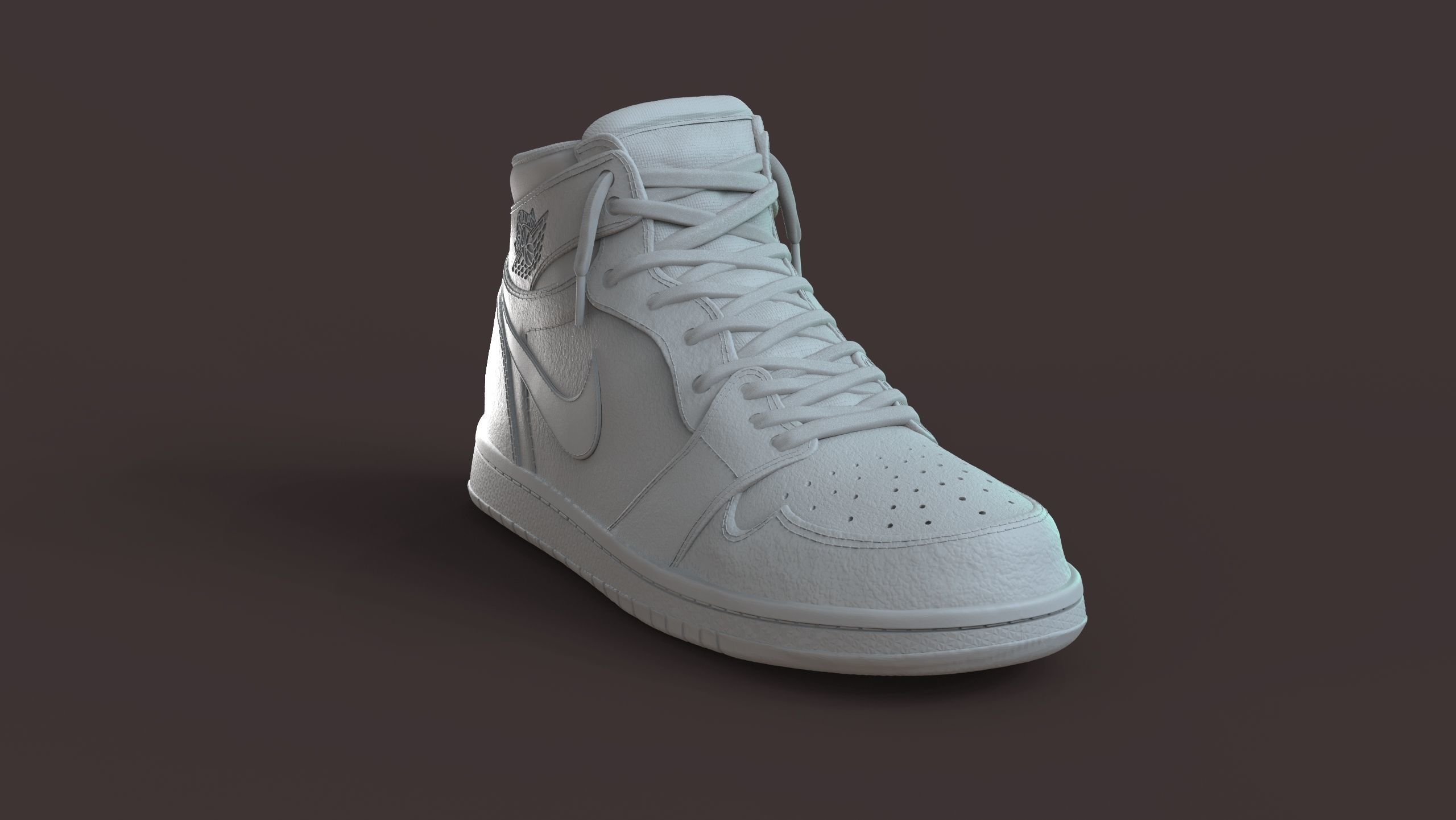 Spiderman Nike Jordan 3D print model_11