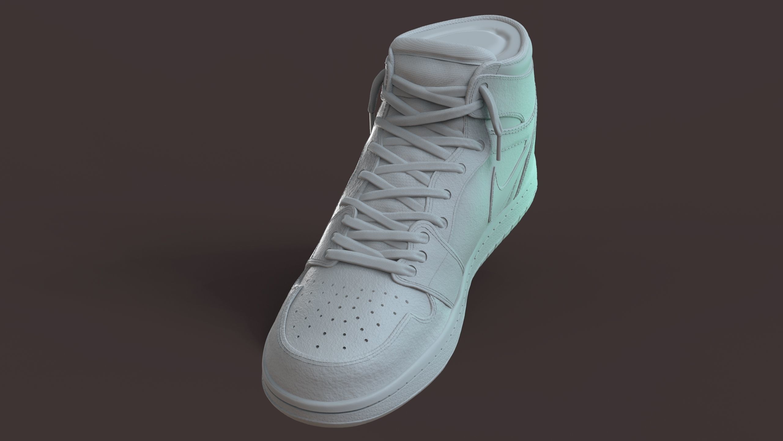 Spiderman Nike Jordan 3D print model_18