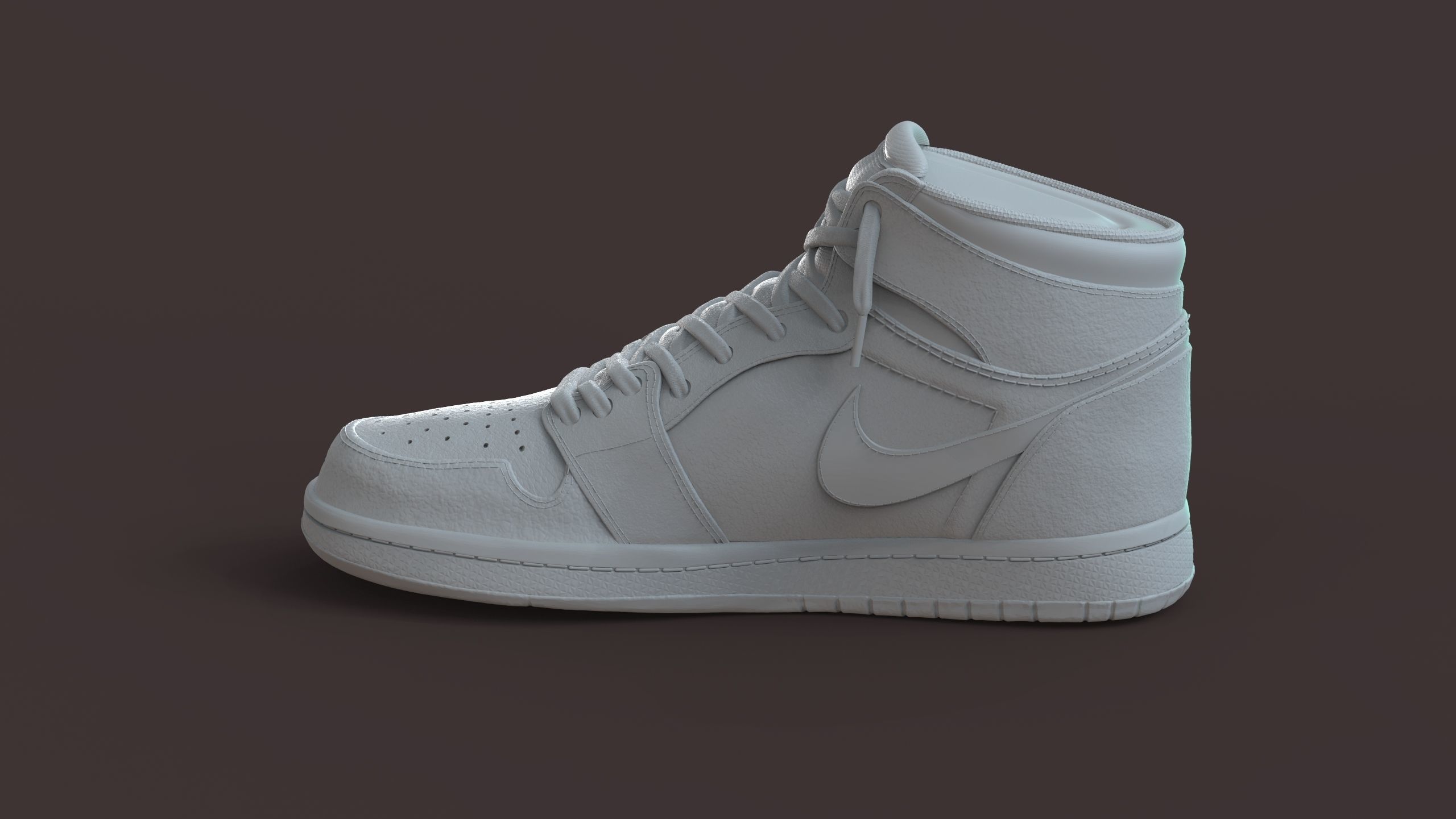 Spiderman Nike Jordan 3D print model_16