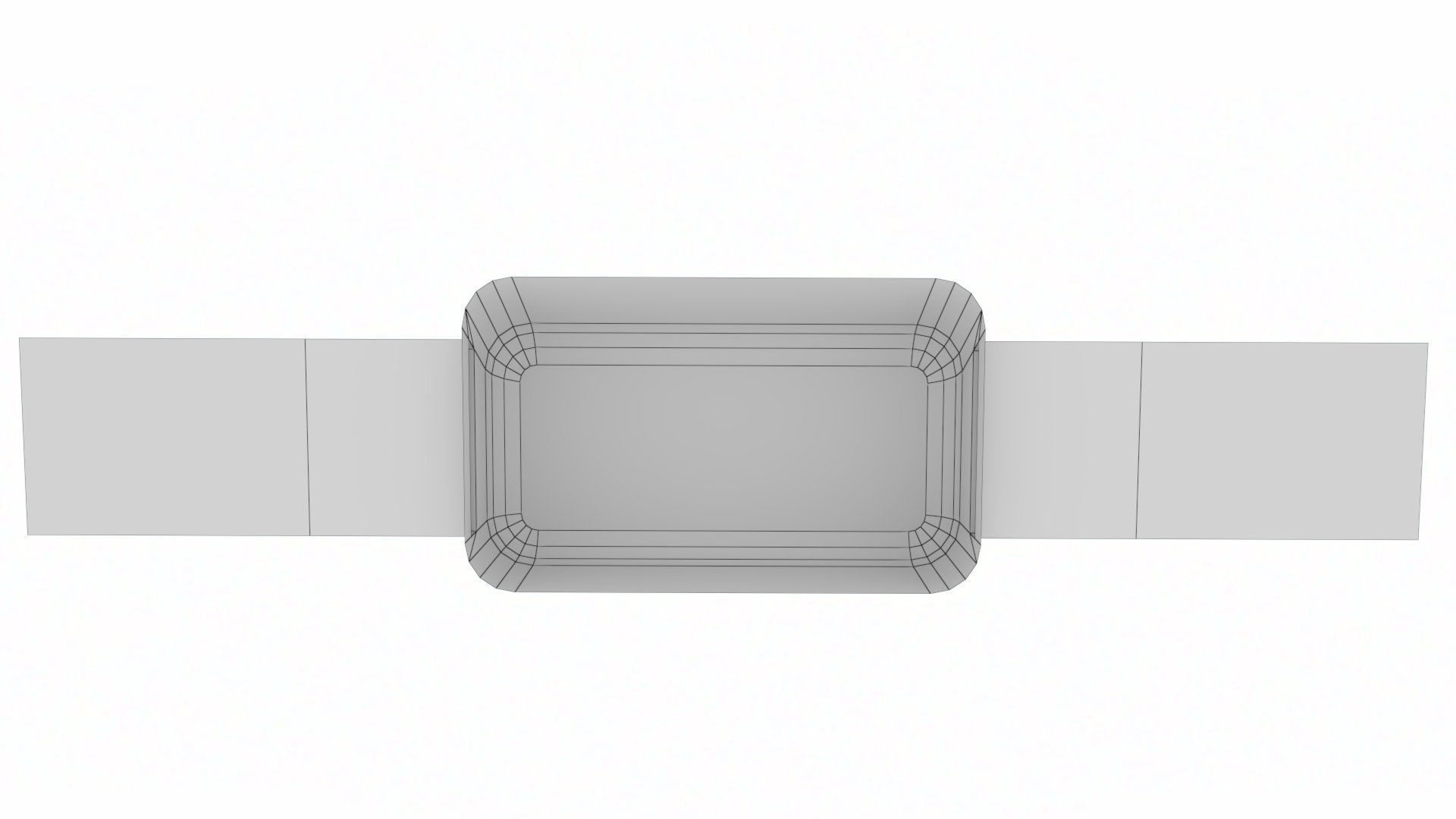 Hand controllers and foot pedals Low-poly 3D model_20