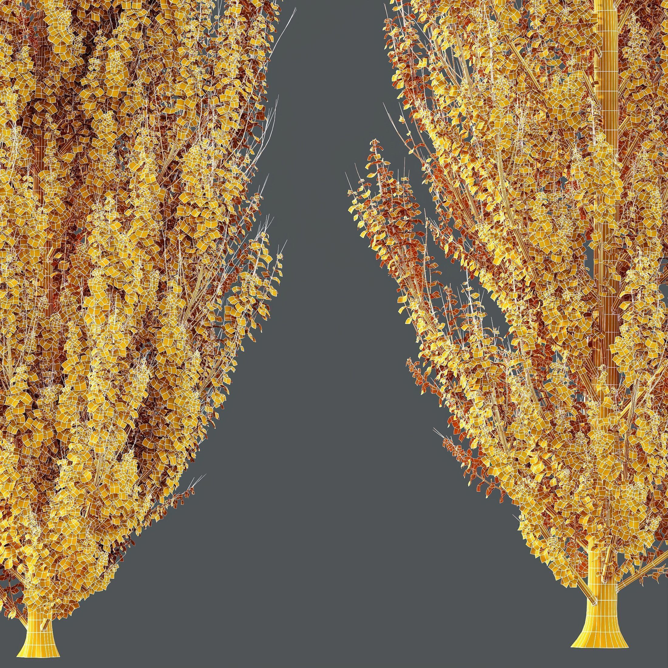 12 Different SETS of Tree SET VOL119 3D Model Collection_26