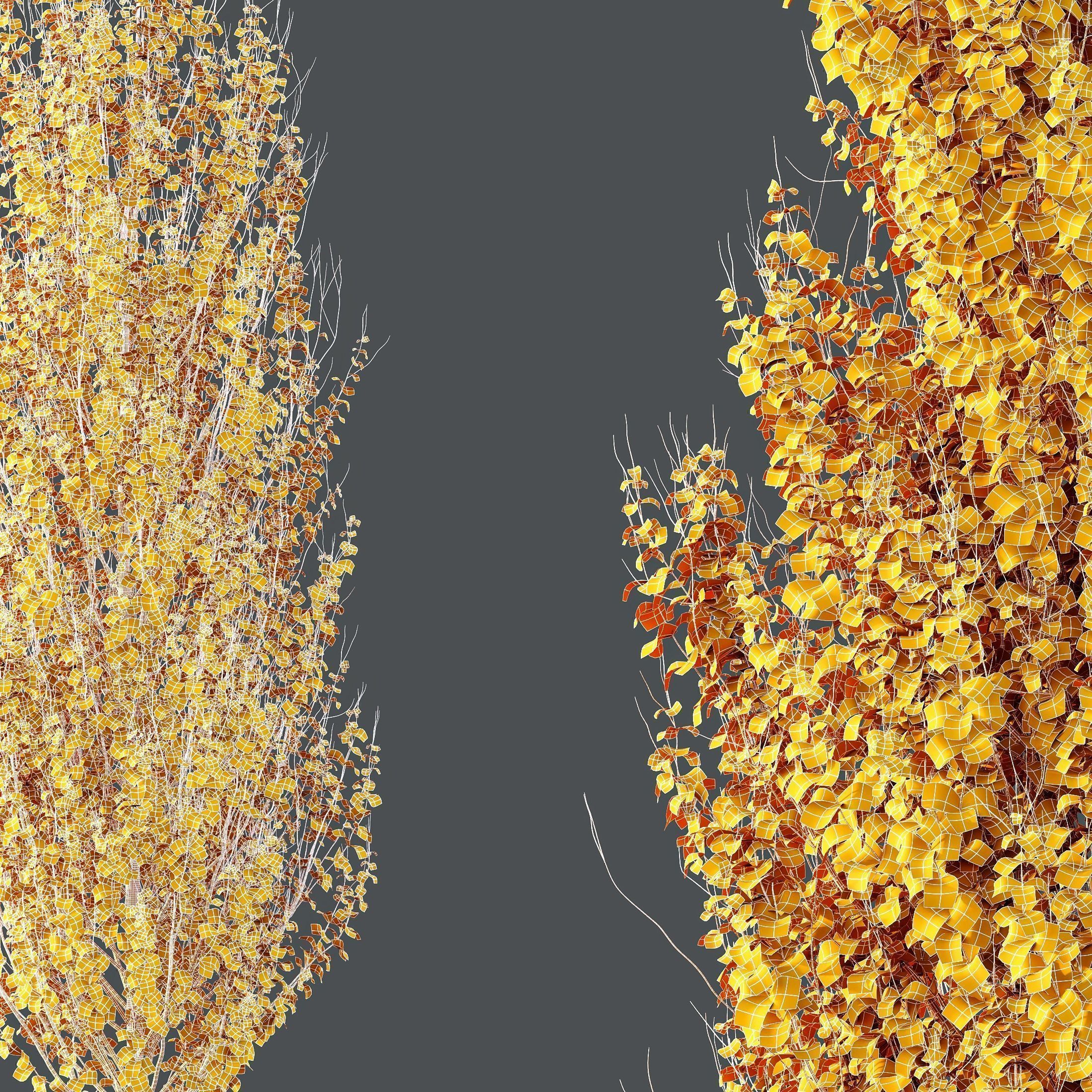 12 Different SETS of Tree SET VOL119 3D Model Collection_30
