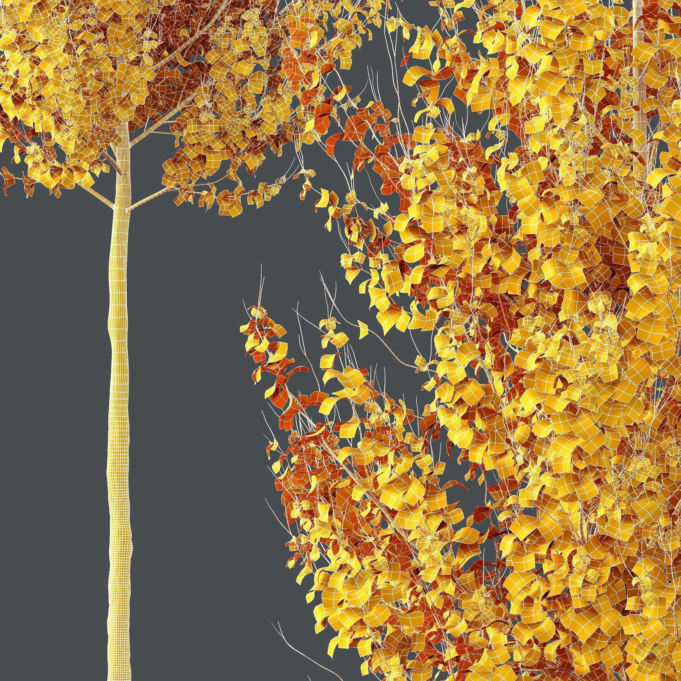 12 Different SETS of Tree SET VOL119 3D Model Collection_29