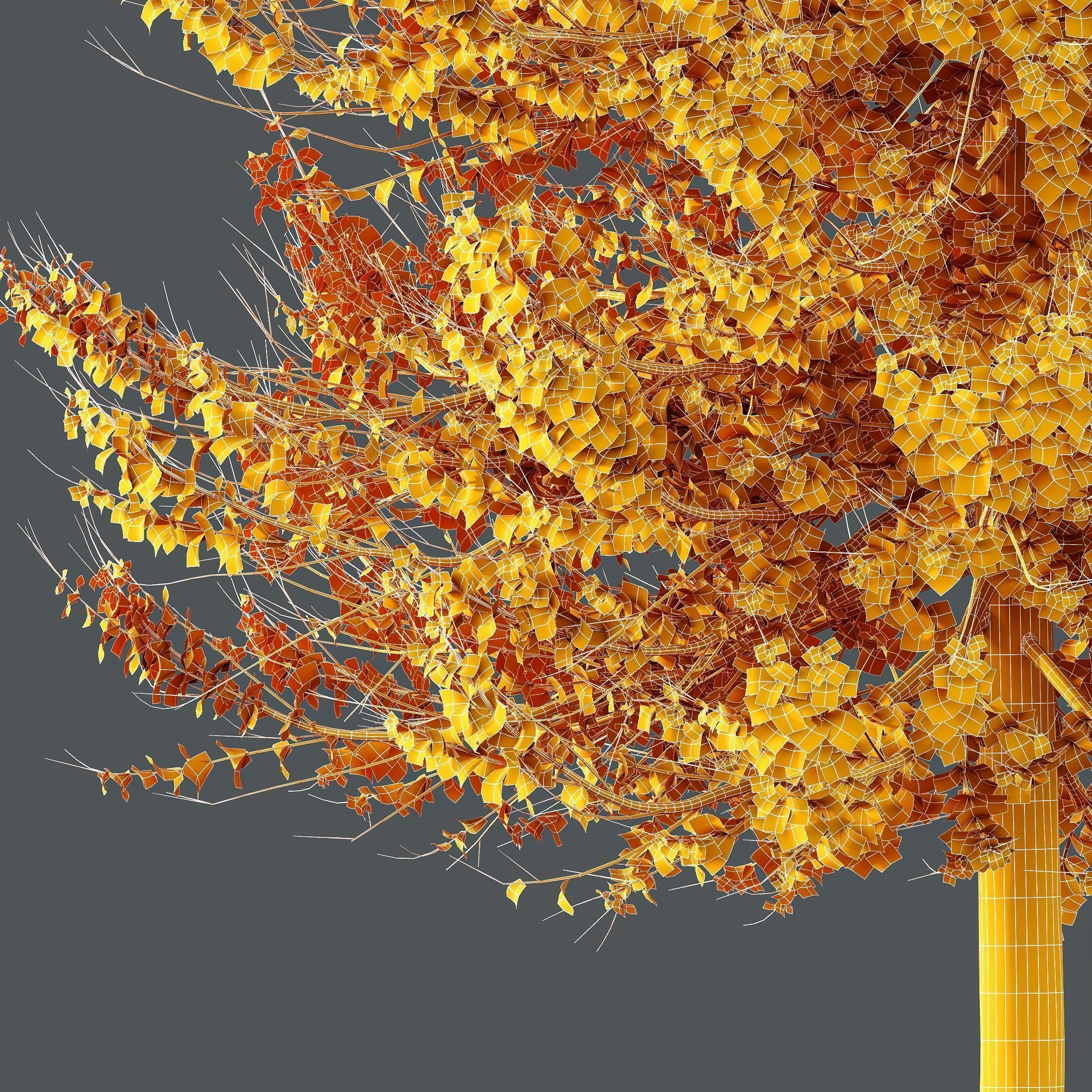 6 Different SETS of Tree SET VOL120 3D Model Collection_14