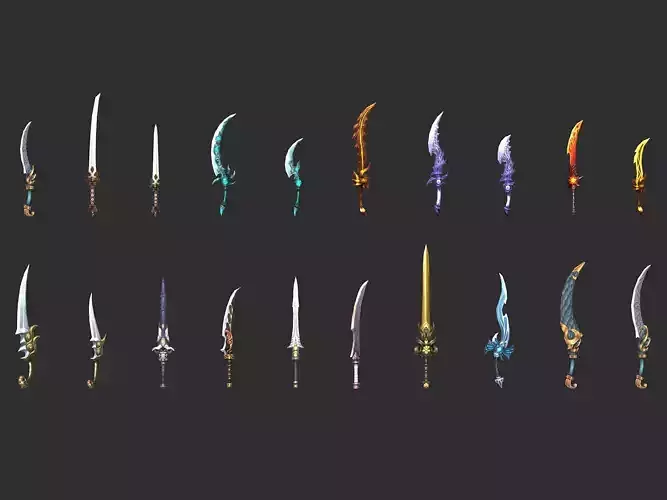 Fantasy Sword Weapon Collection