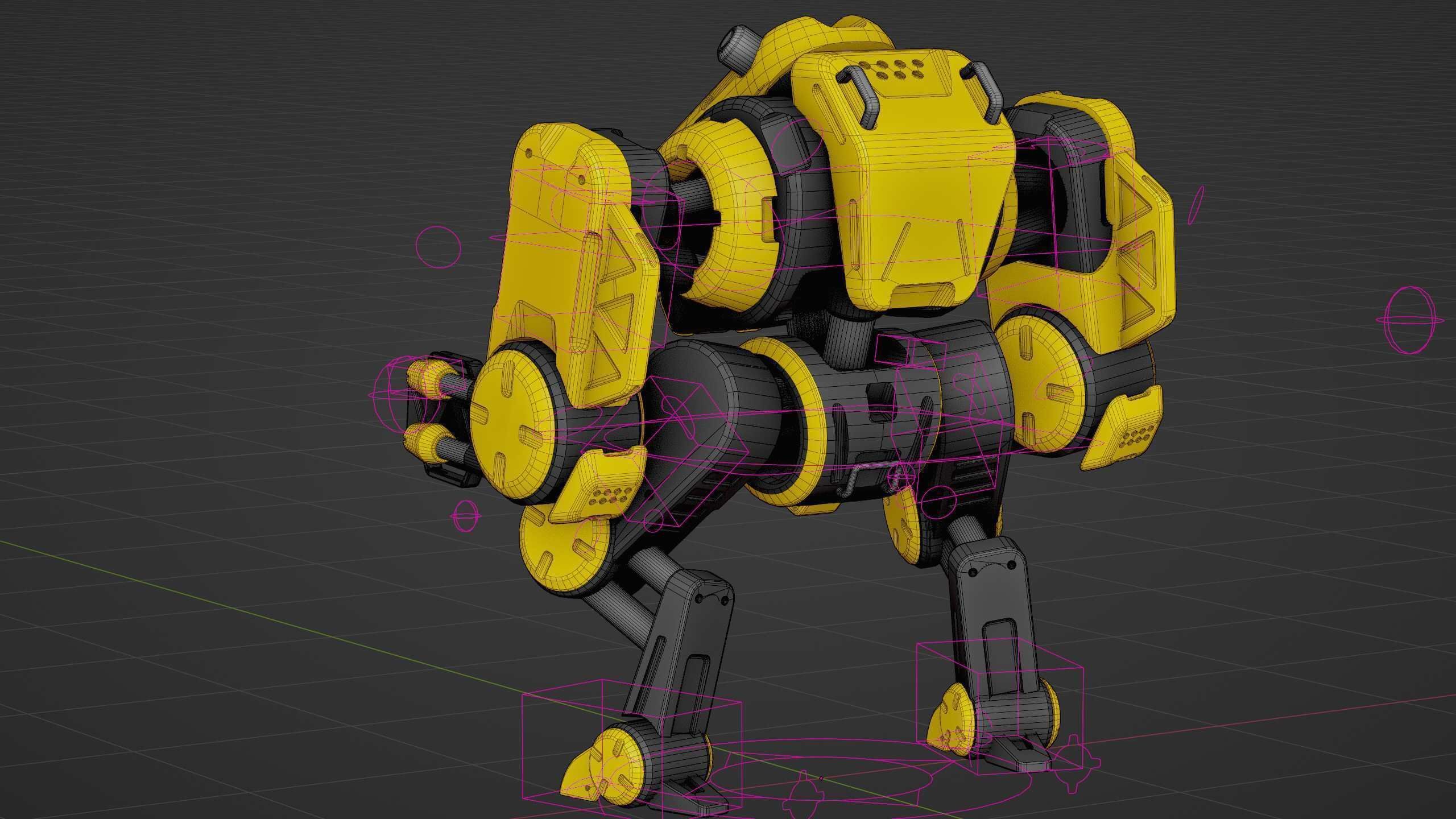 MILITARY BOT S-200  Rigged for Unreal Engine - Unity - MIXAMO 3D model_38