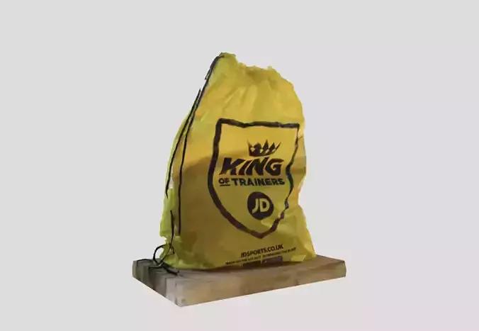 JD duffle bag 3D model