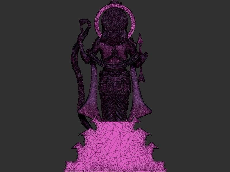 Ramlala with Temple 3D print model_25
