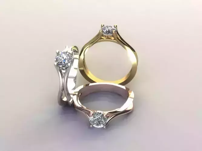 women ring solitaire
