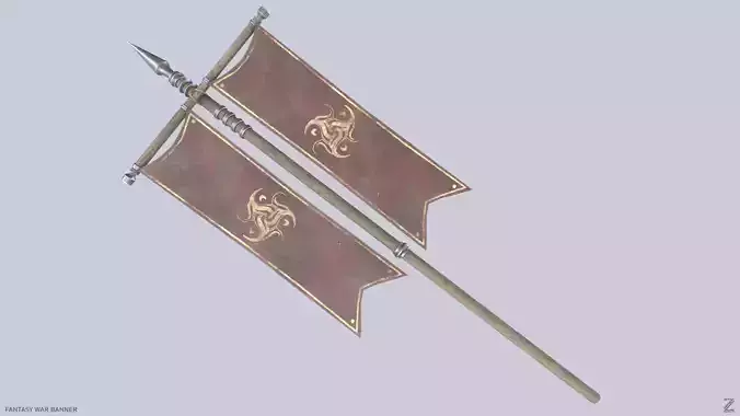 Fantasy war banner