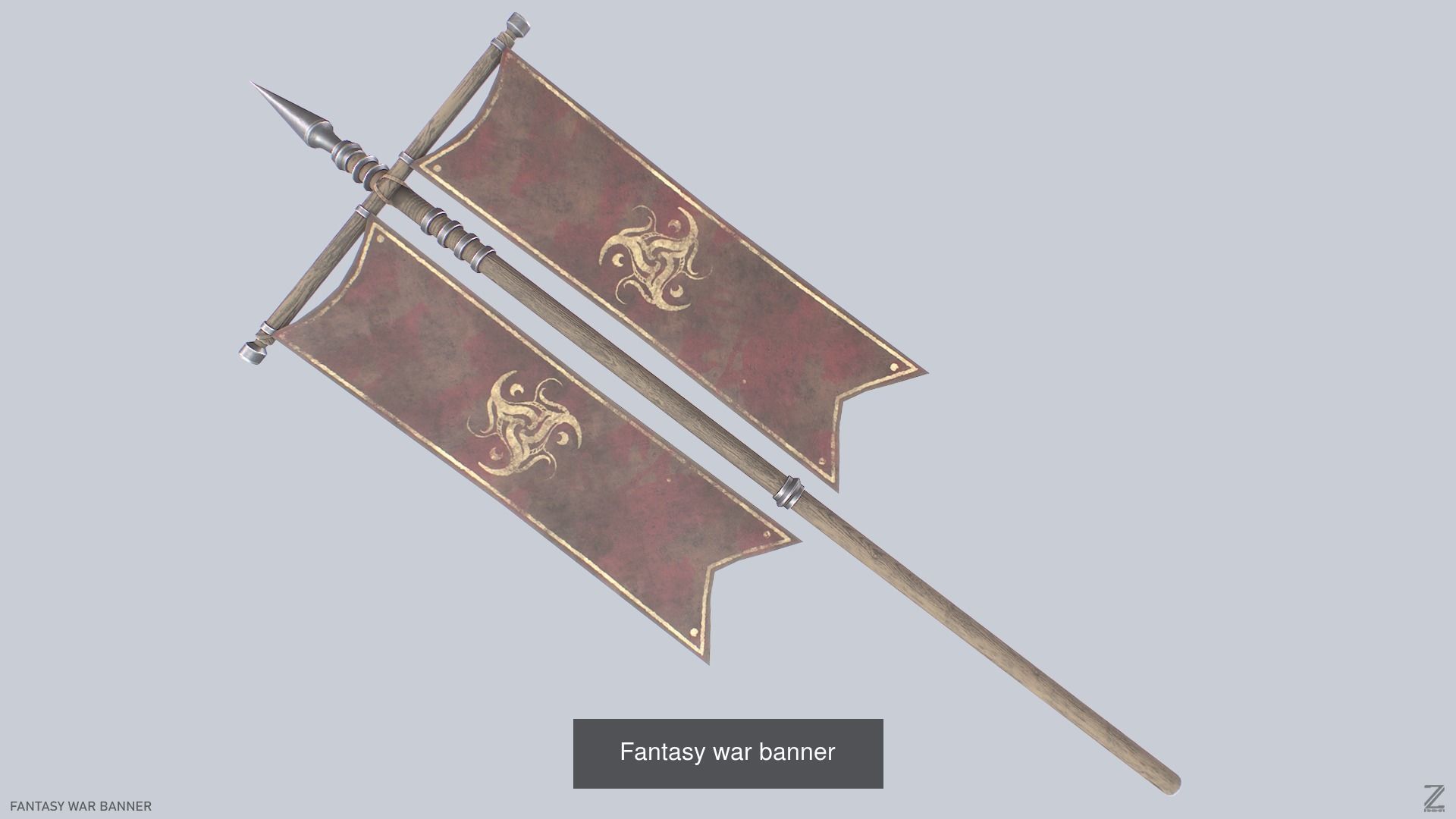 Fantasy war banner collection _6