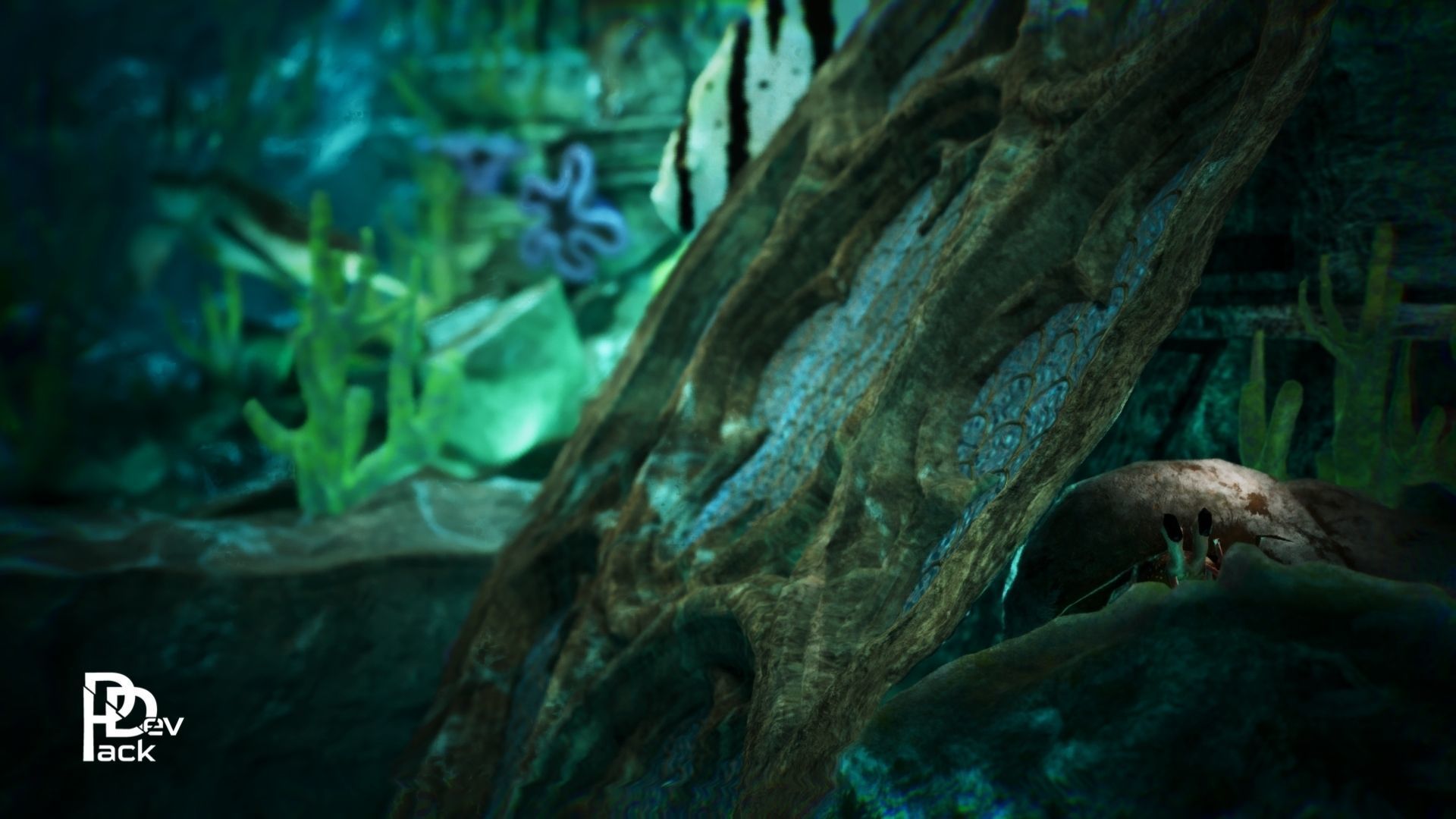 Atlantis Ruins 37 Assets Low-poly 3D model_4