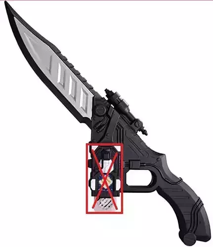 Kamen Rider Ethernal Dagger Files without Ultimate Slot 