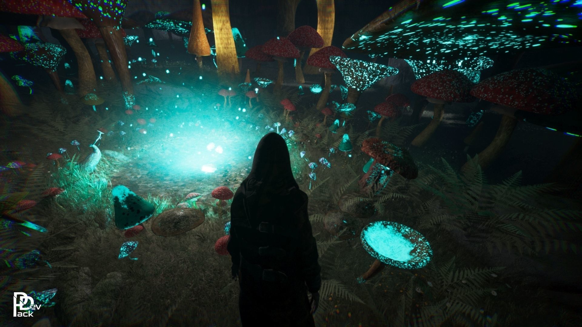 Mushroom Forest 37 Assets Low-poly 3D model_2