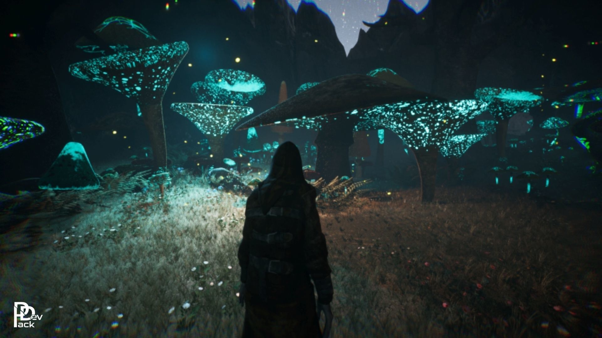 Mushroom Forest 37 Assets Low-poly 3D model_3