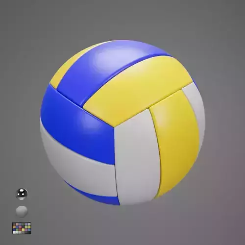 Volleyball ball 3D model