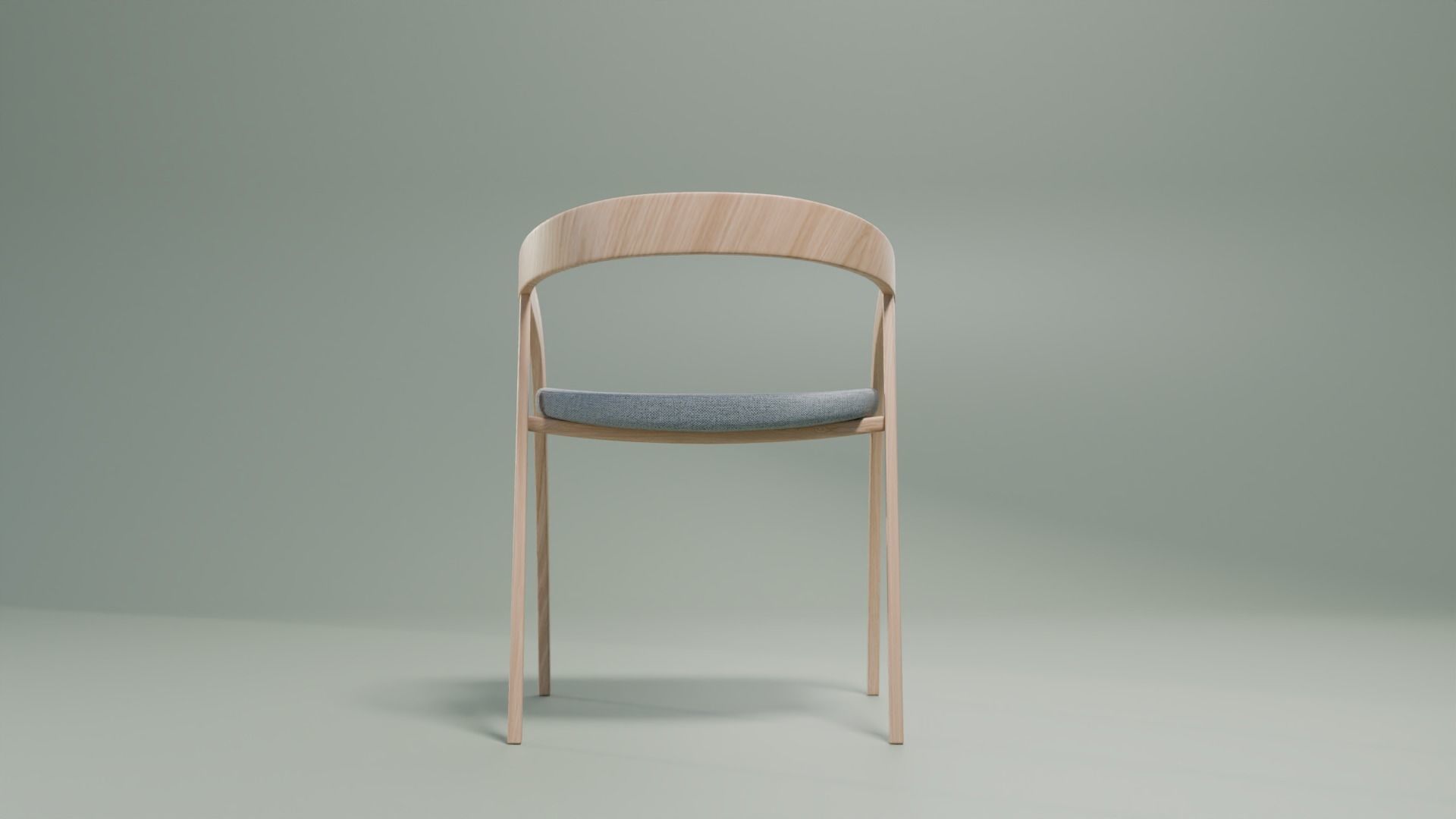 Modern Chair 3D model_3