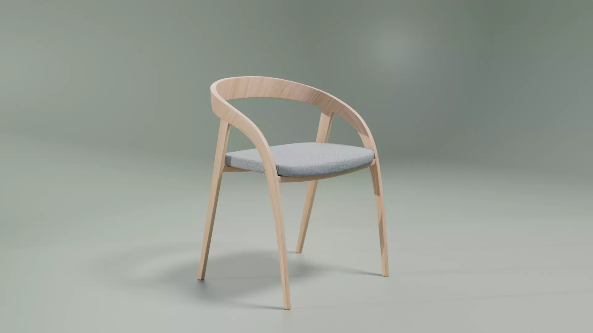 Modern Chair 3D model_0