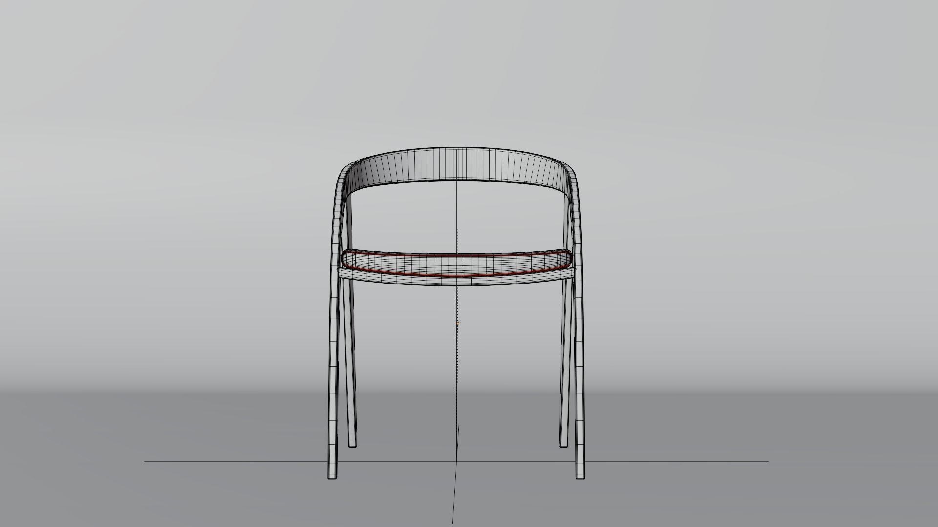 Modern Chair 3D model_5