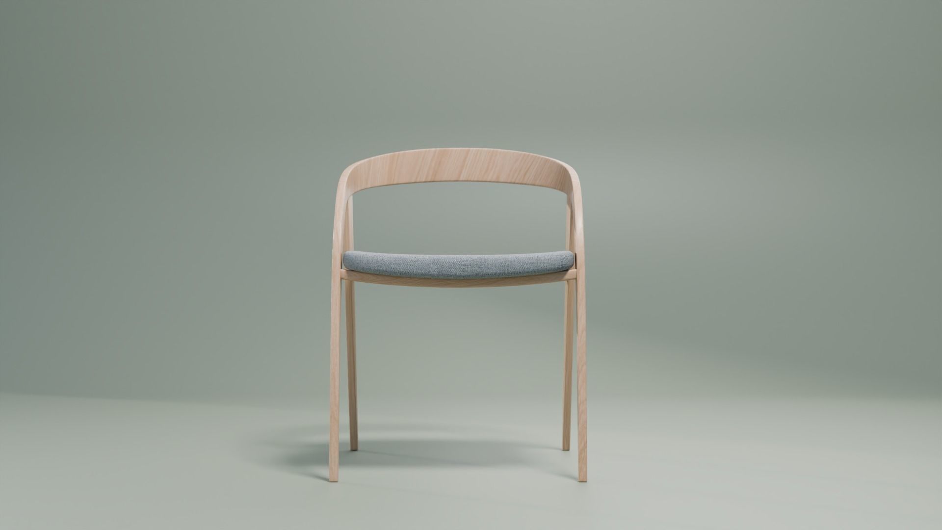 Modern Chair 3D model_1