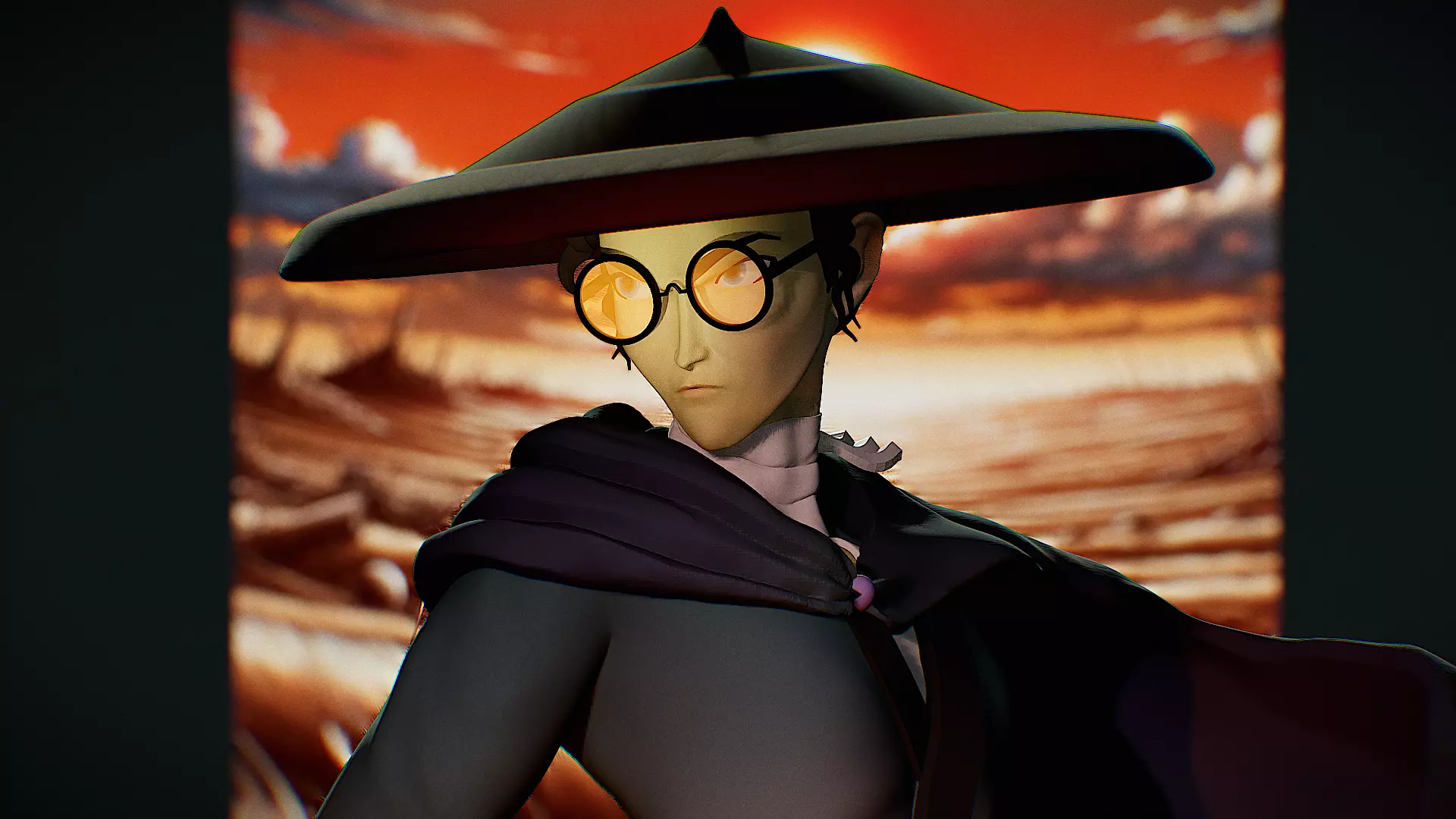 STL Mizu Blue Eye Samurai 3D print model_0