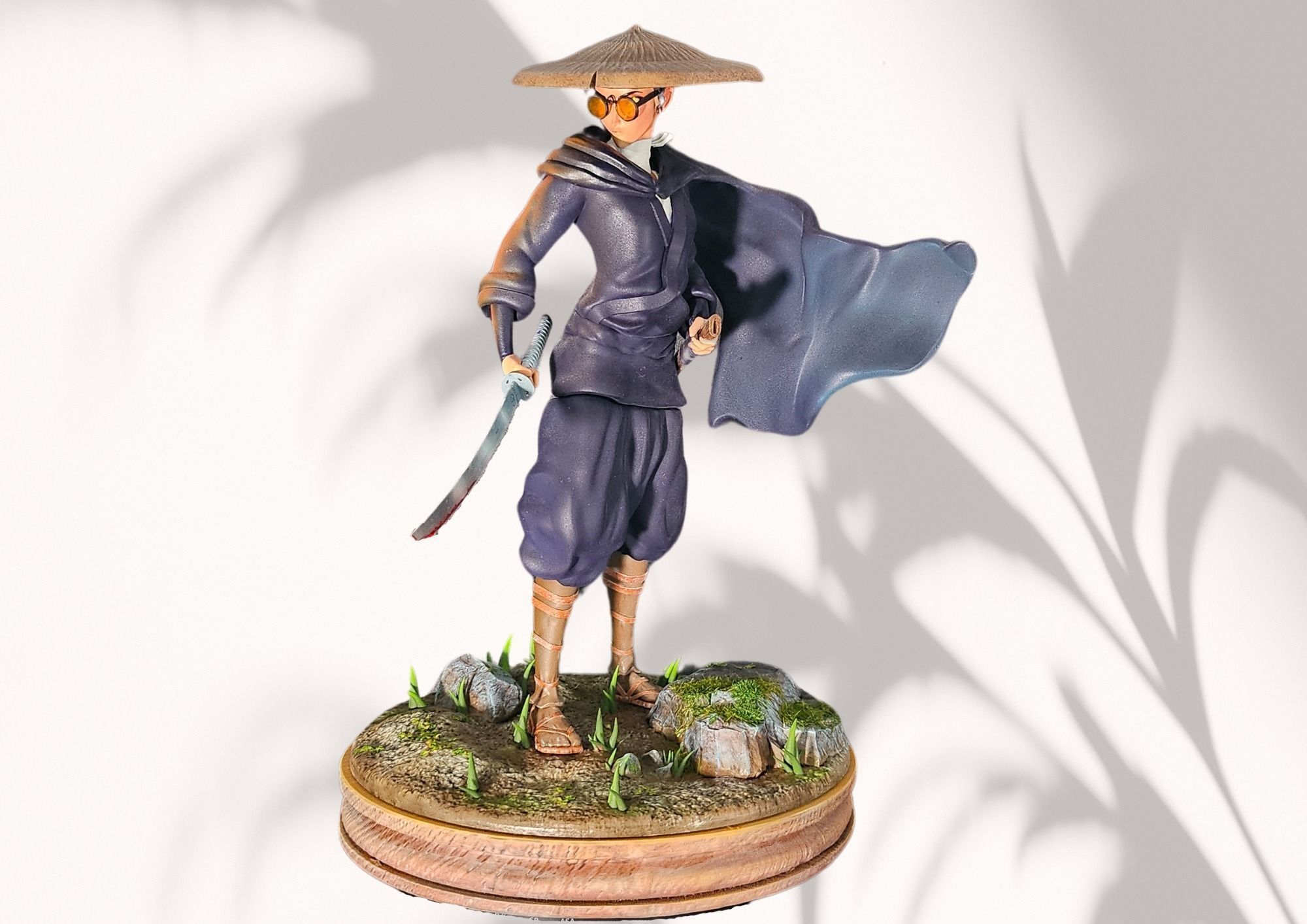 STL Mizu Blue Eye Samurai 3D print model_16