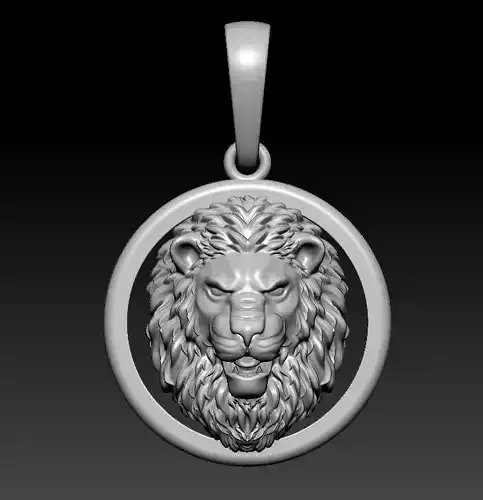 Lion pendant