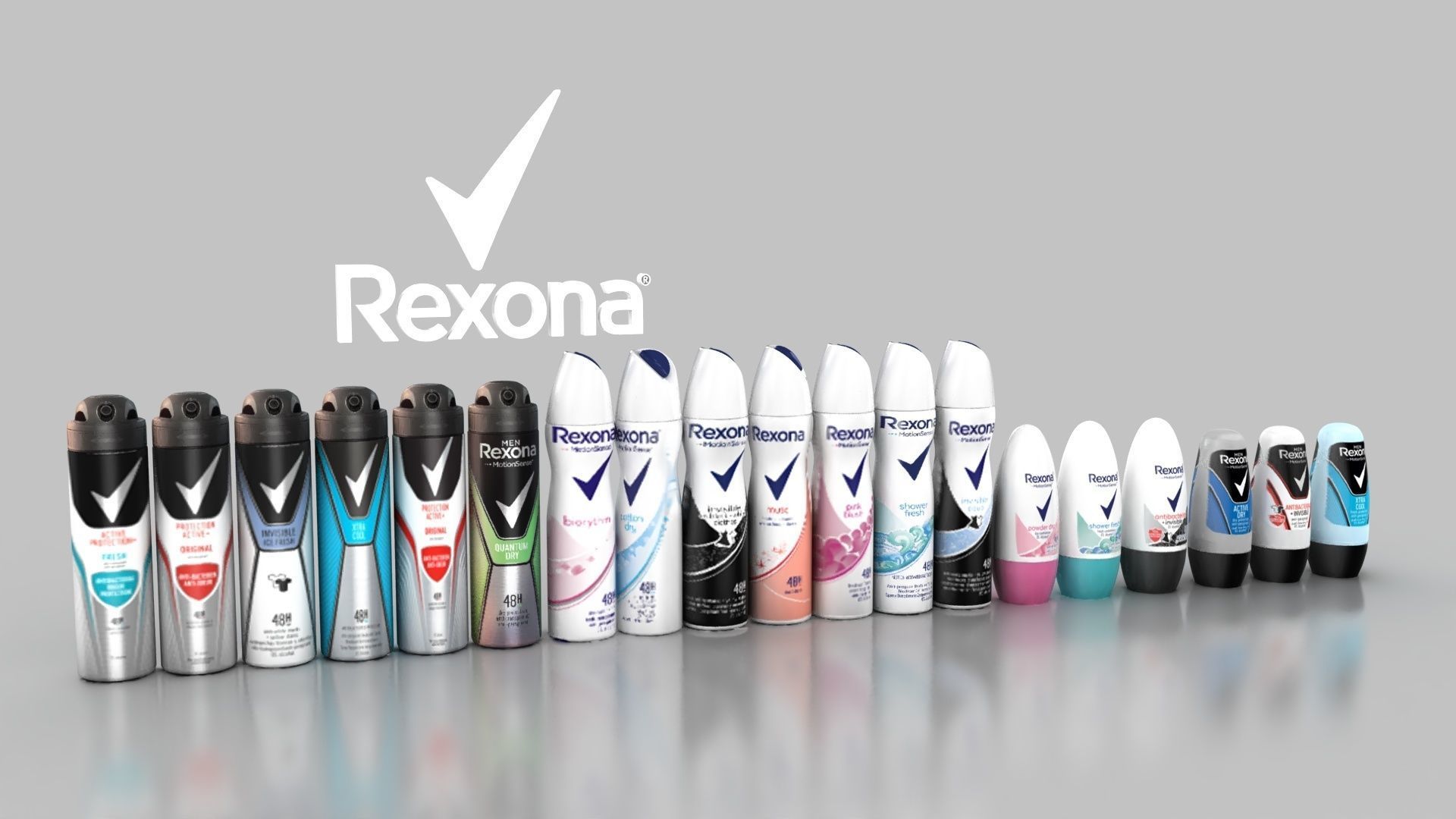 Rexona product 3D print model_3