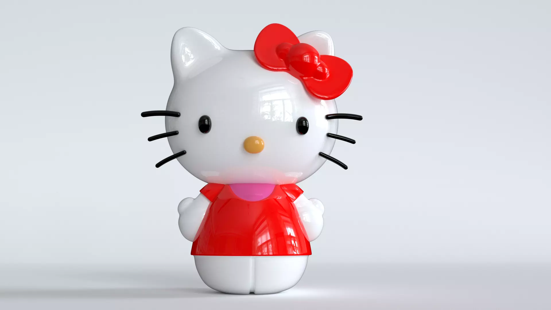 Hello Kitty 3D model