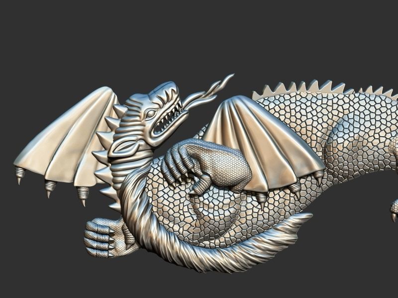 St George the Victorious 3d printing model stl cnc 3D print model_4