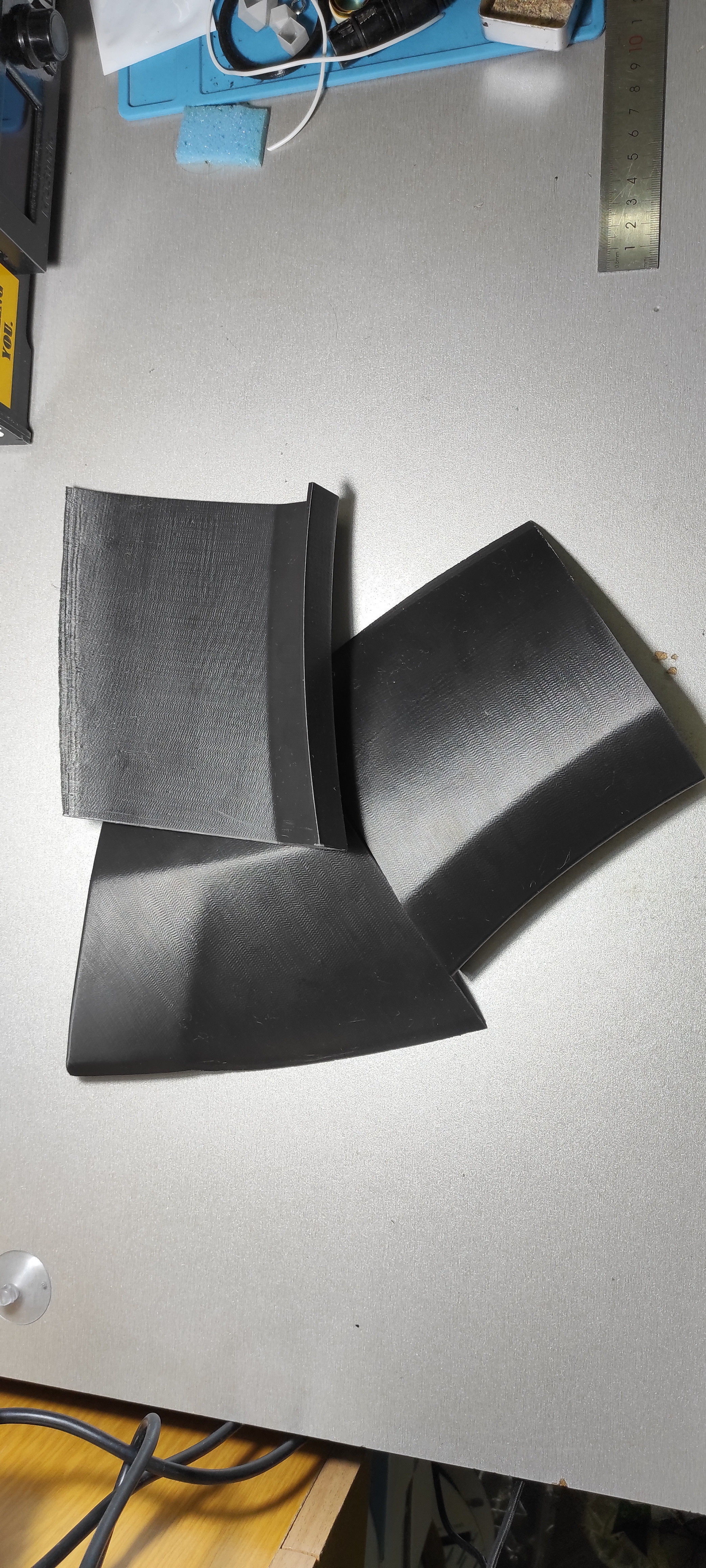 Audi Q7 wheel opening molding left right 4L0853727 3D print model_6