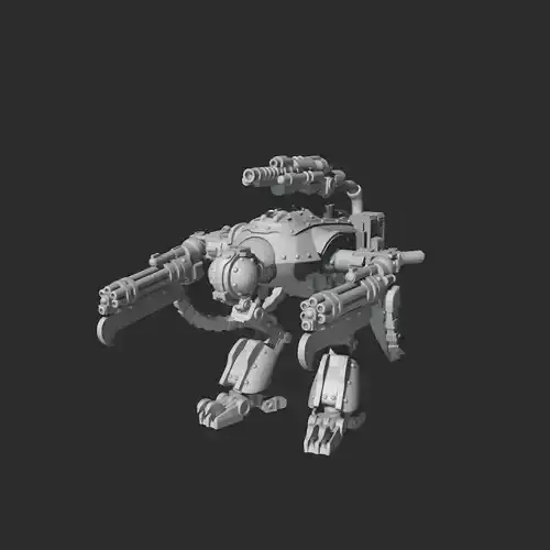 Assassin from Mars 3D print model
