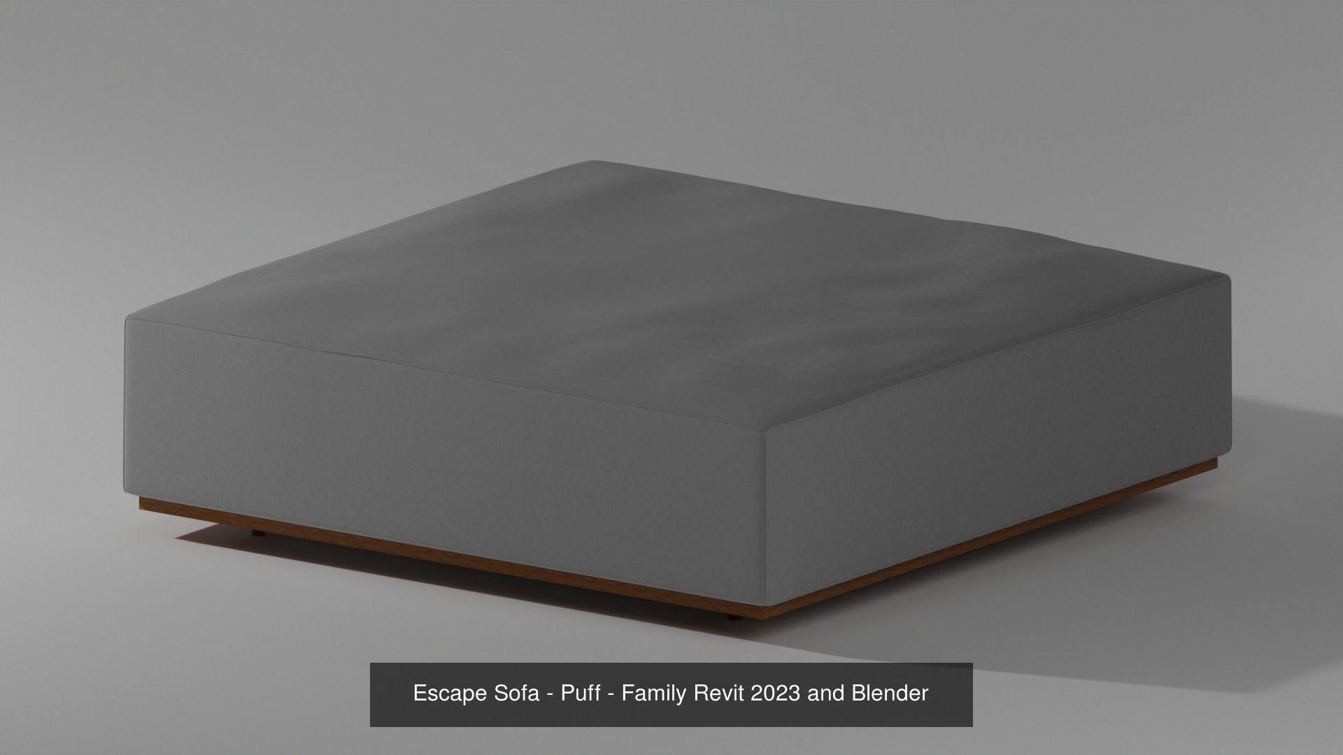 Escape Sofa All modules by Artefacto 3D Model Collection_1
