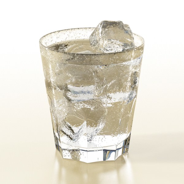 Photorealistic Glass 05 3D model_1