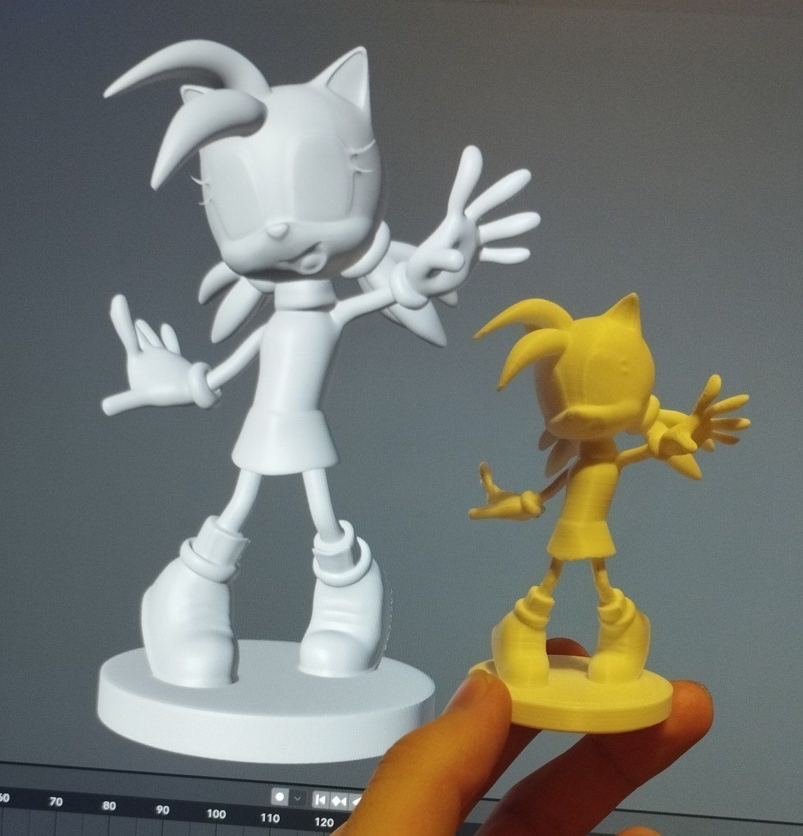 IRMA THE HEDGEHOG Free 3D print model_1