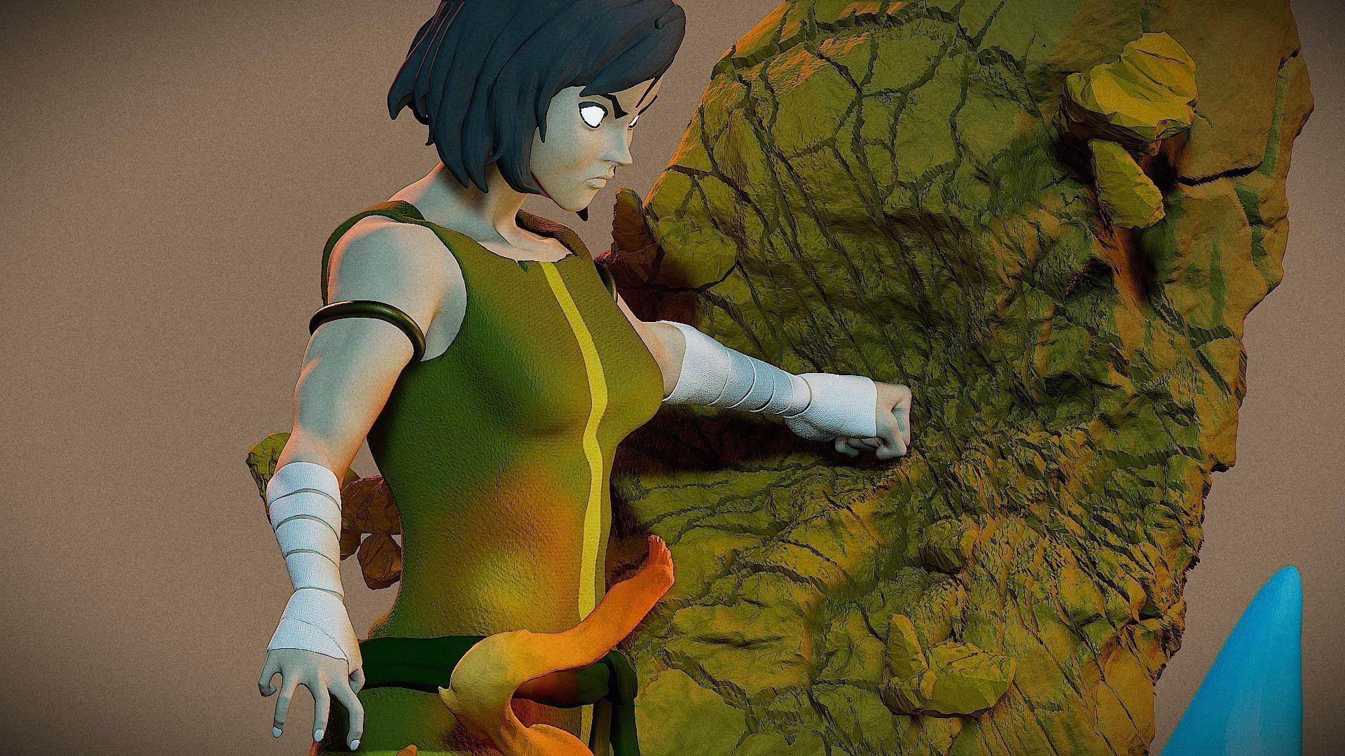Legend of Korra avatar 3D print model_2