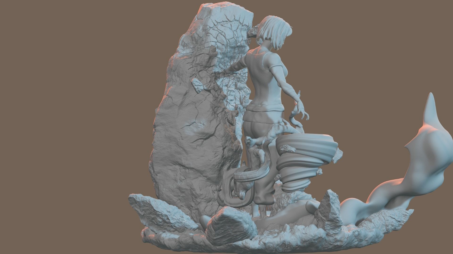 Legend of Korra avatar 3D print model_5