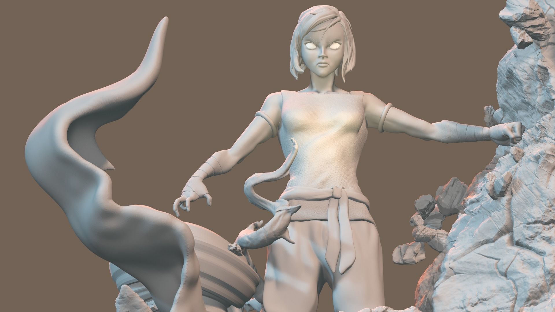 Legend of Korra avatar 3D print model_4