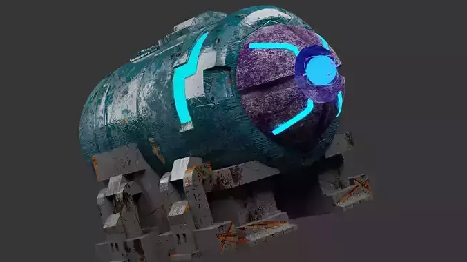 Vanguard Photon Blaster - Sci-Fi Laser Weapon