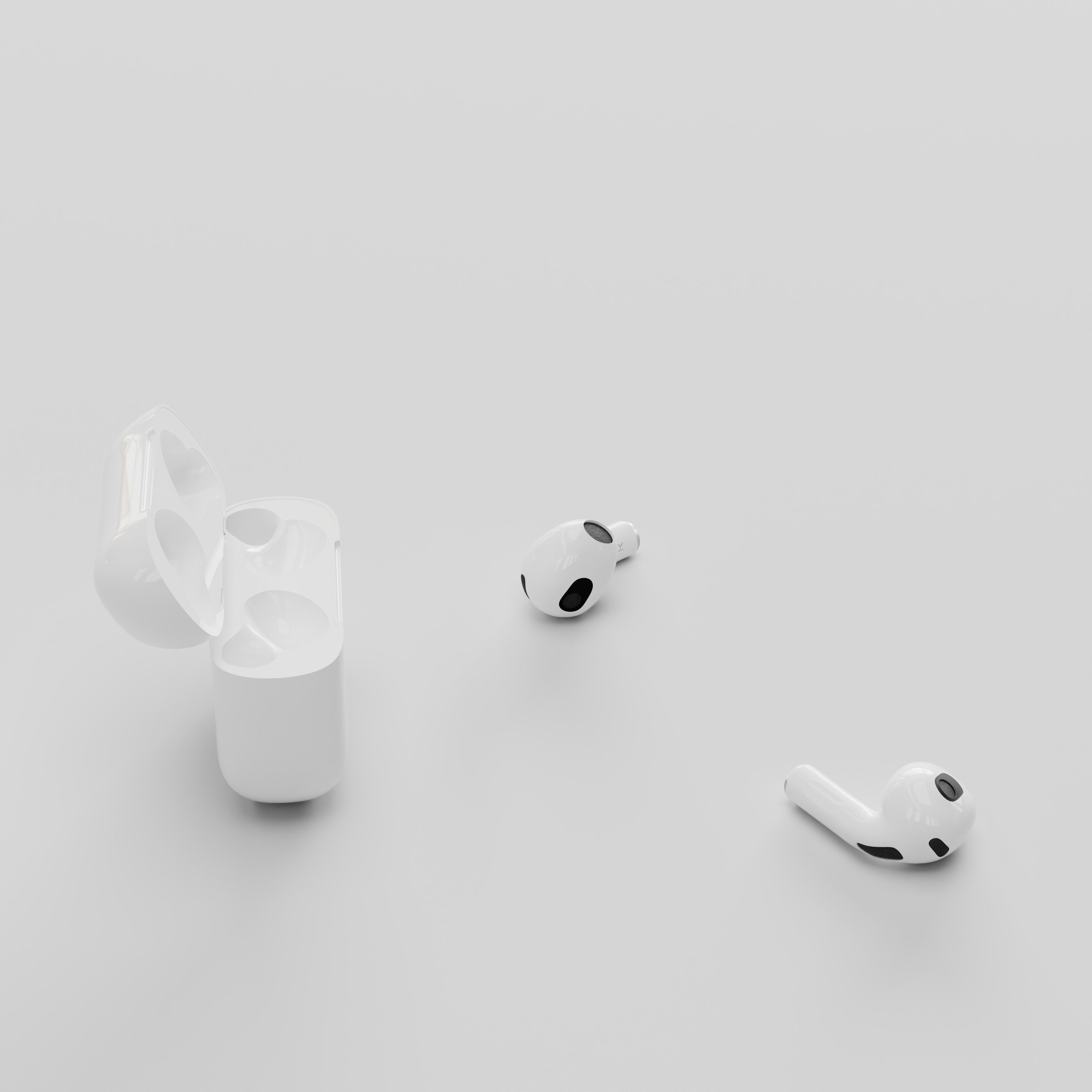 Apple AirPods Gen 3 3D model_8