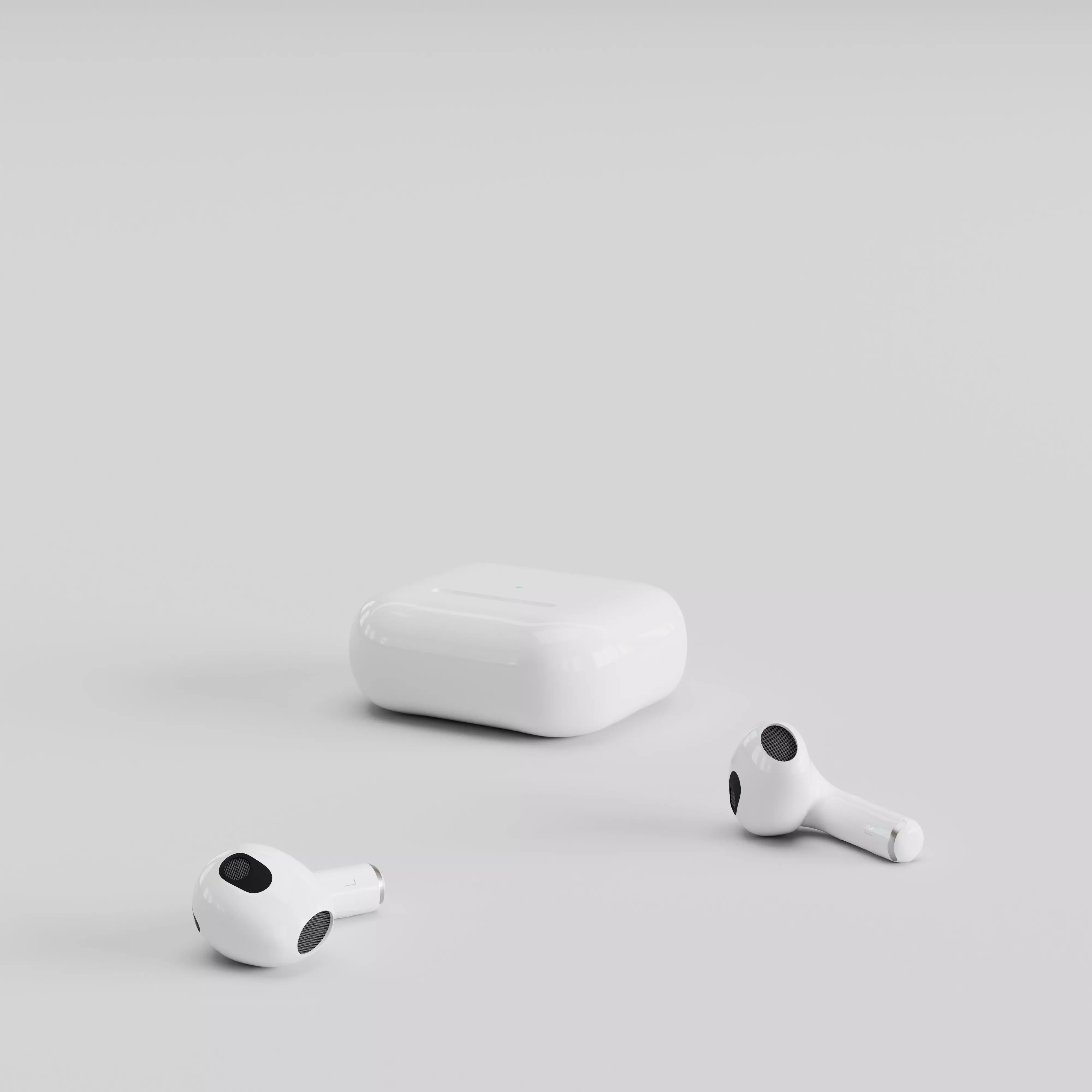 Apple AirPods Gen 3 3D model_0