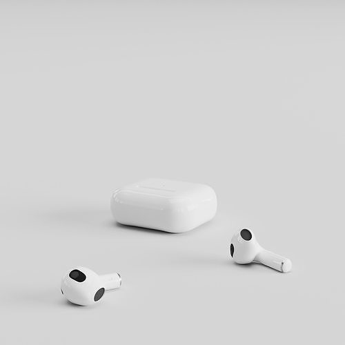 Apple AirPods Gen 3 3D model