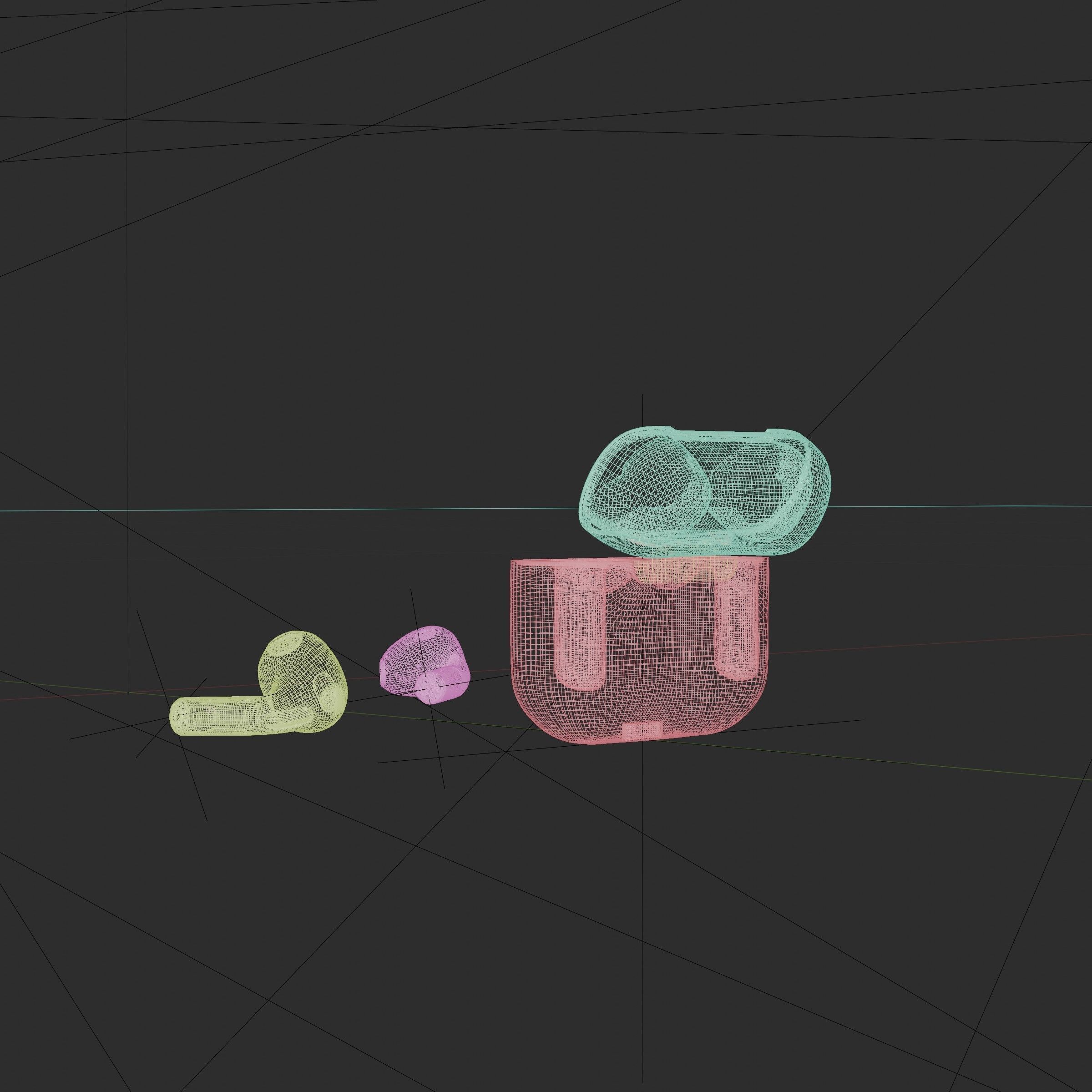 Apple AirPods Gen 3 3D model_12