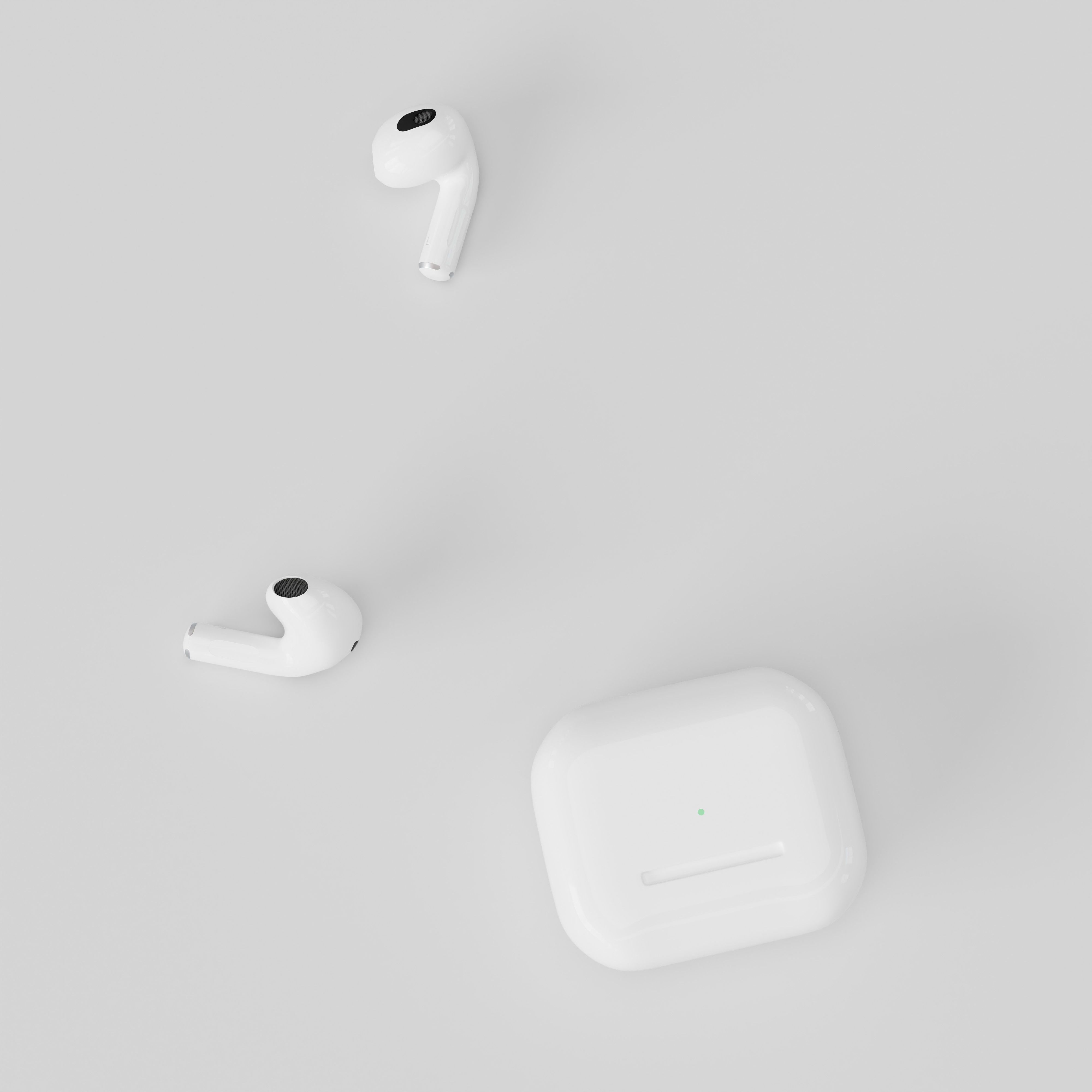 Apple AirPods Gen 3 3D model_3