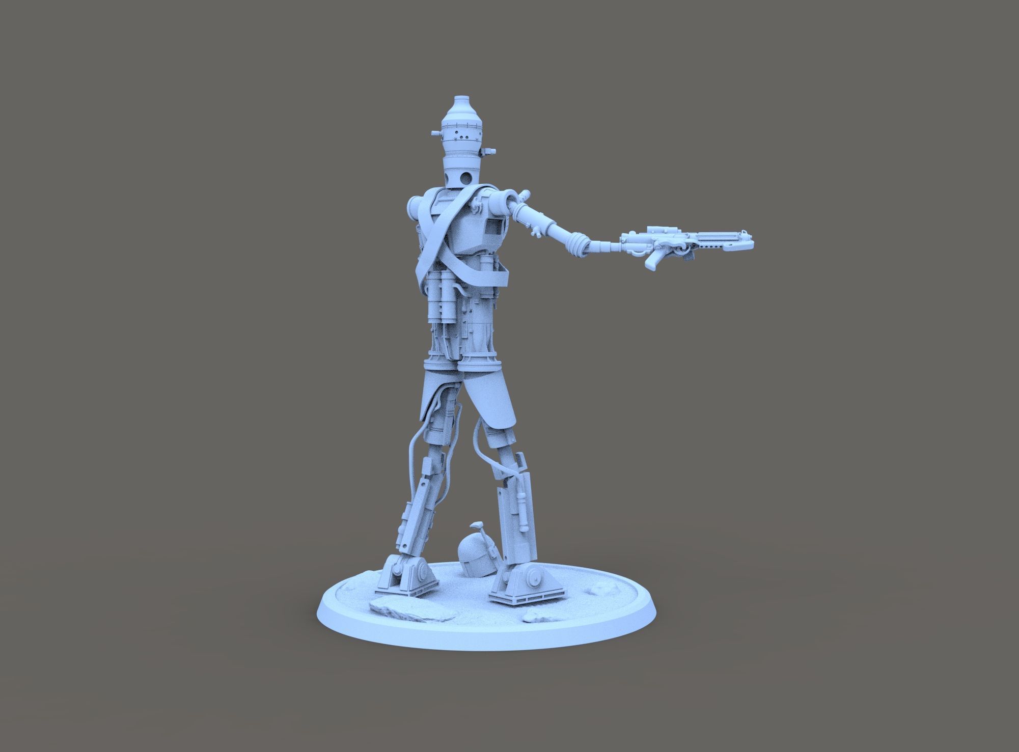 IG-11 Star Wars for 3d print 3D model_5