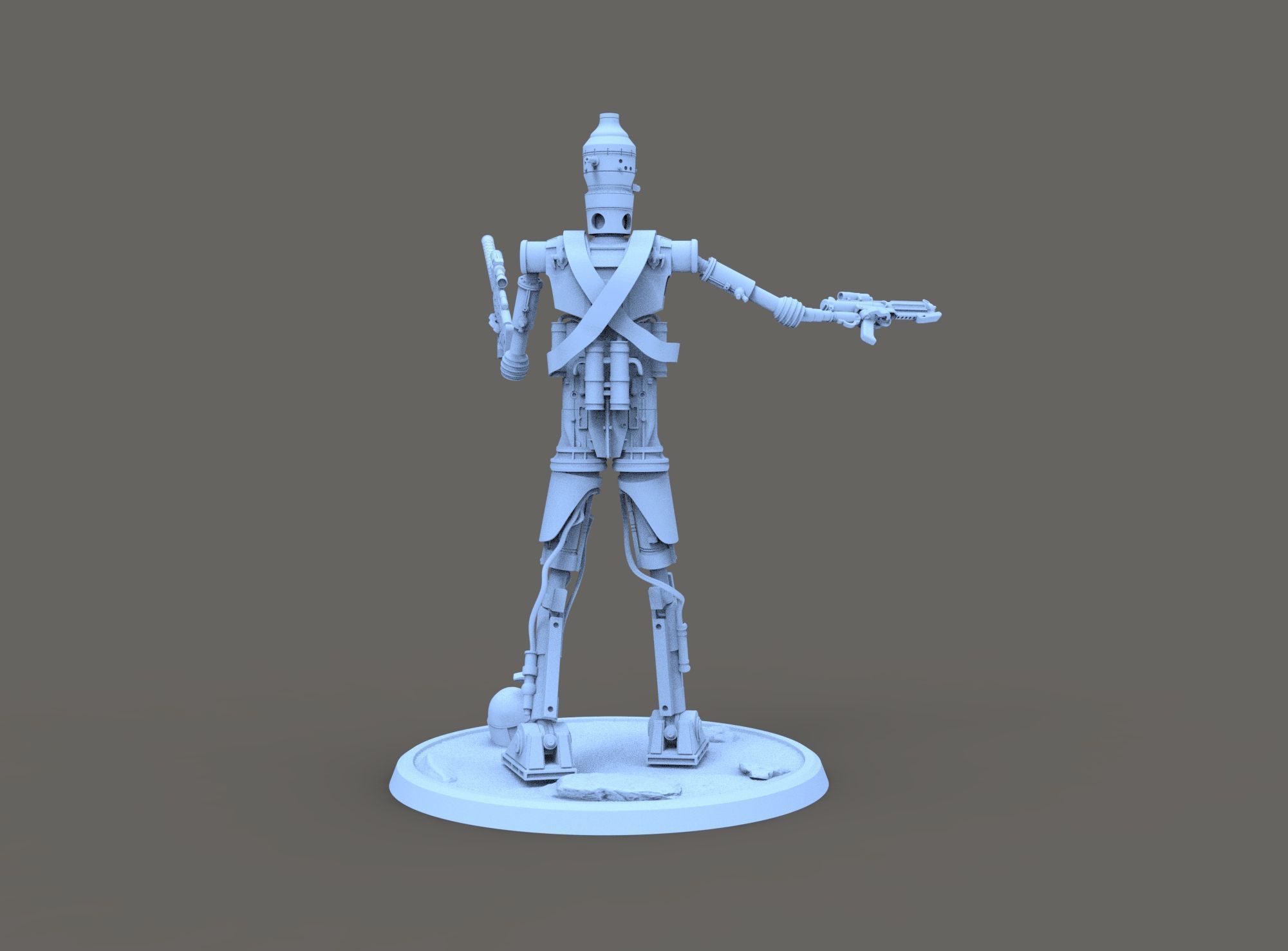 IG-11 Star Wars for 3d print 3D model_3