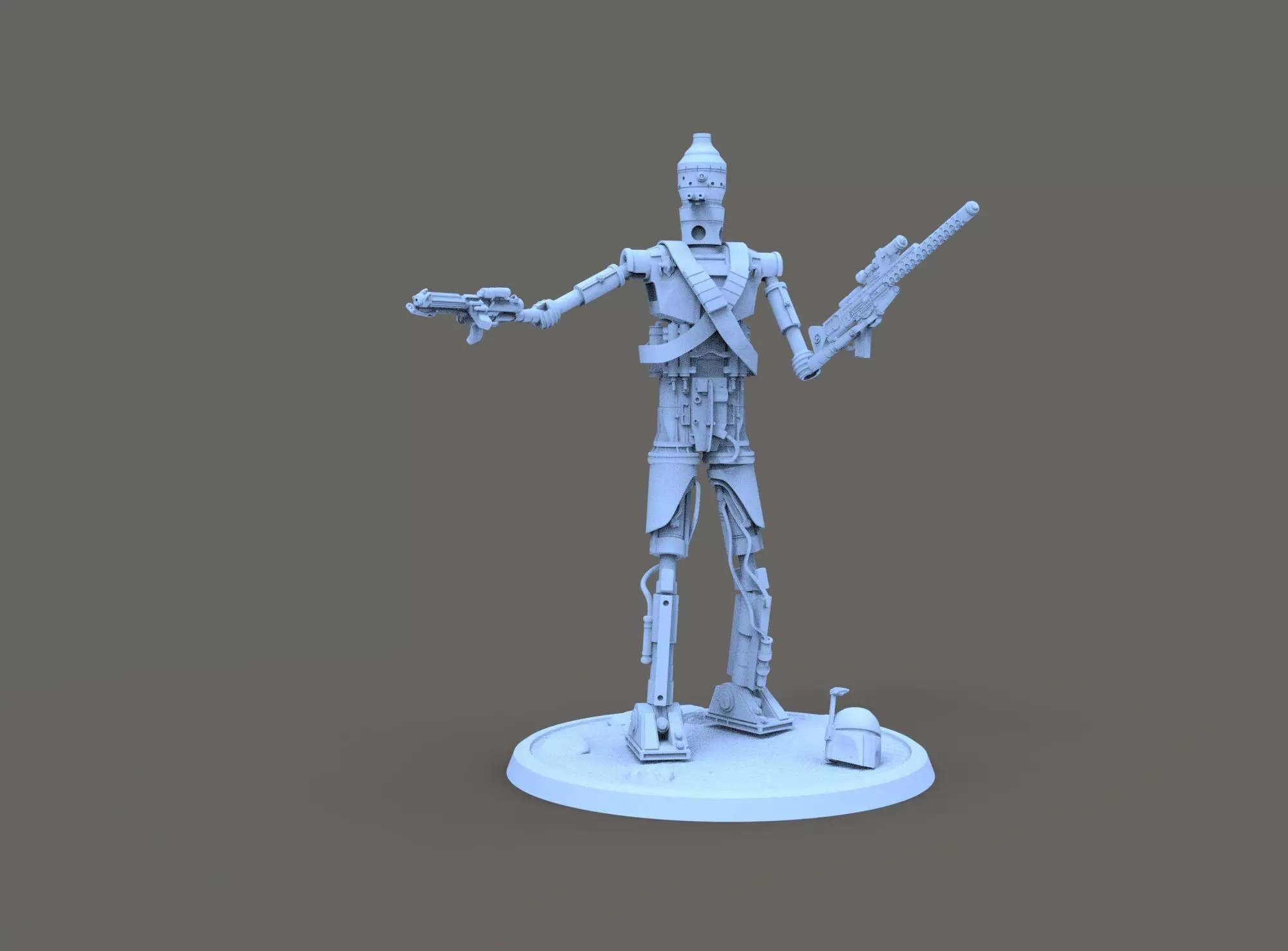 IG-11 Star Wars for 3d print 3D model_0